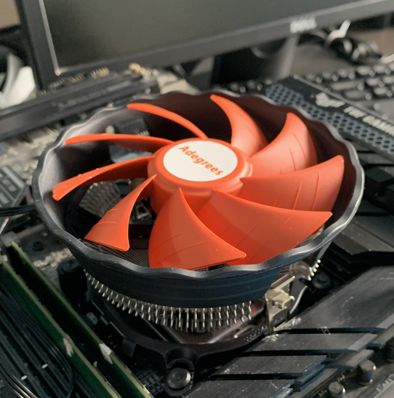 Cpu Heatsink - Ventilador de radiador de PC enfriado