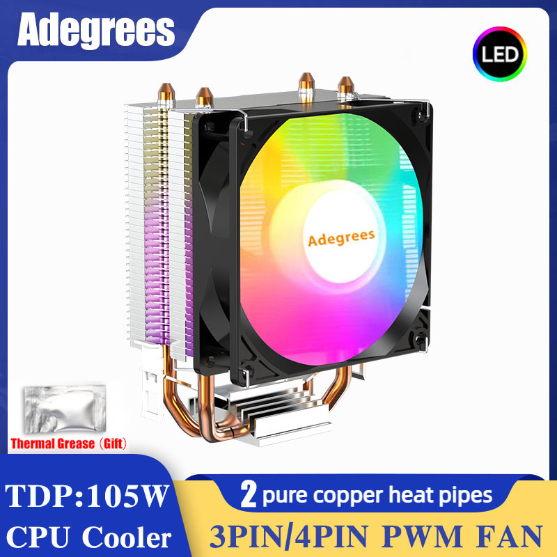Cpu Cooler - Enfriador de CPU 3 pines/4 pines