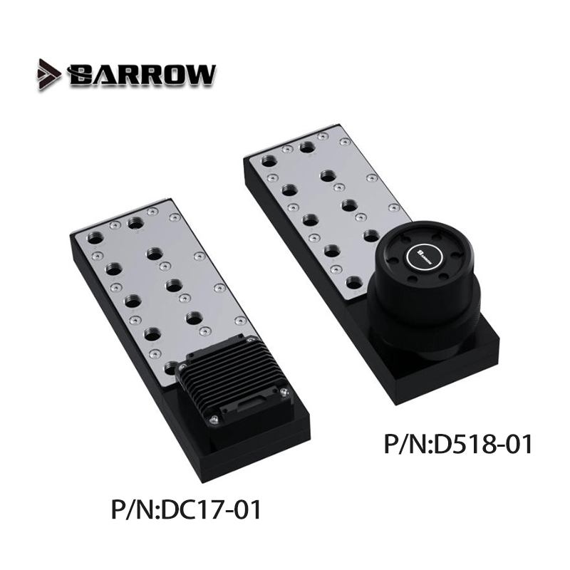 Integrated Pump Reservoir Distro Plate - Placa/Distribuidor de Agua Barrow de Acero