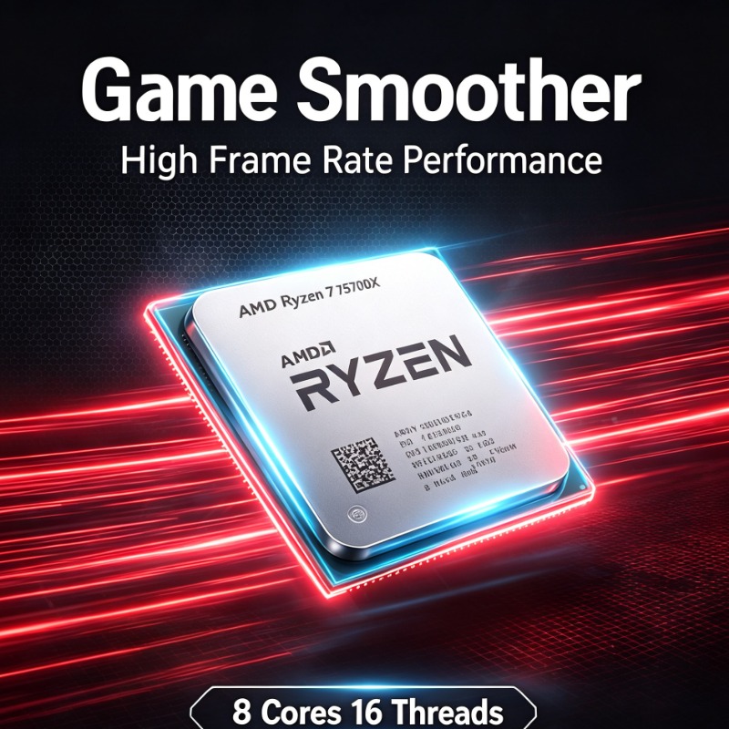 Cpu Fan - Procesador AMD Ryzen 7 5700X para