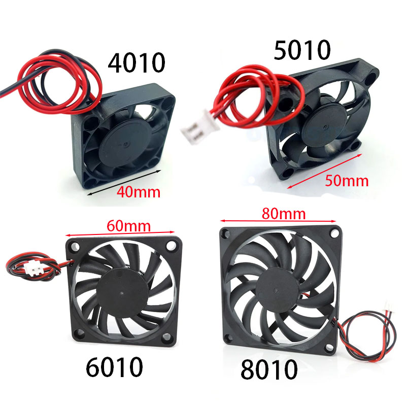 Cpu Fan - Ventilador de refrigeración de 5V, 12V,