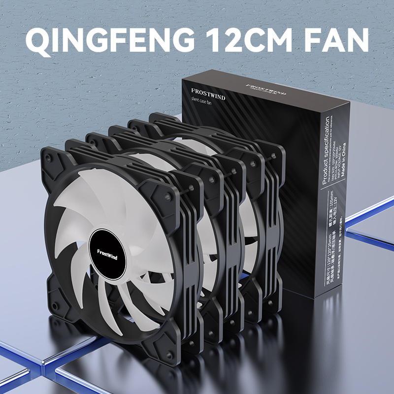 Gpu Cooler - Ventilador de chasis SilentEdge12v de 12