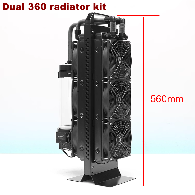 External Radiator Water Cooling Kit - Combinación de refrigeración por agua externa