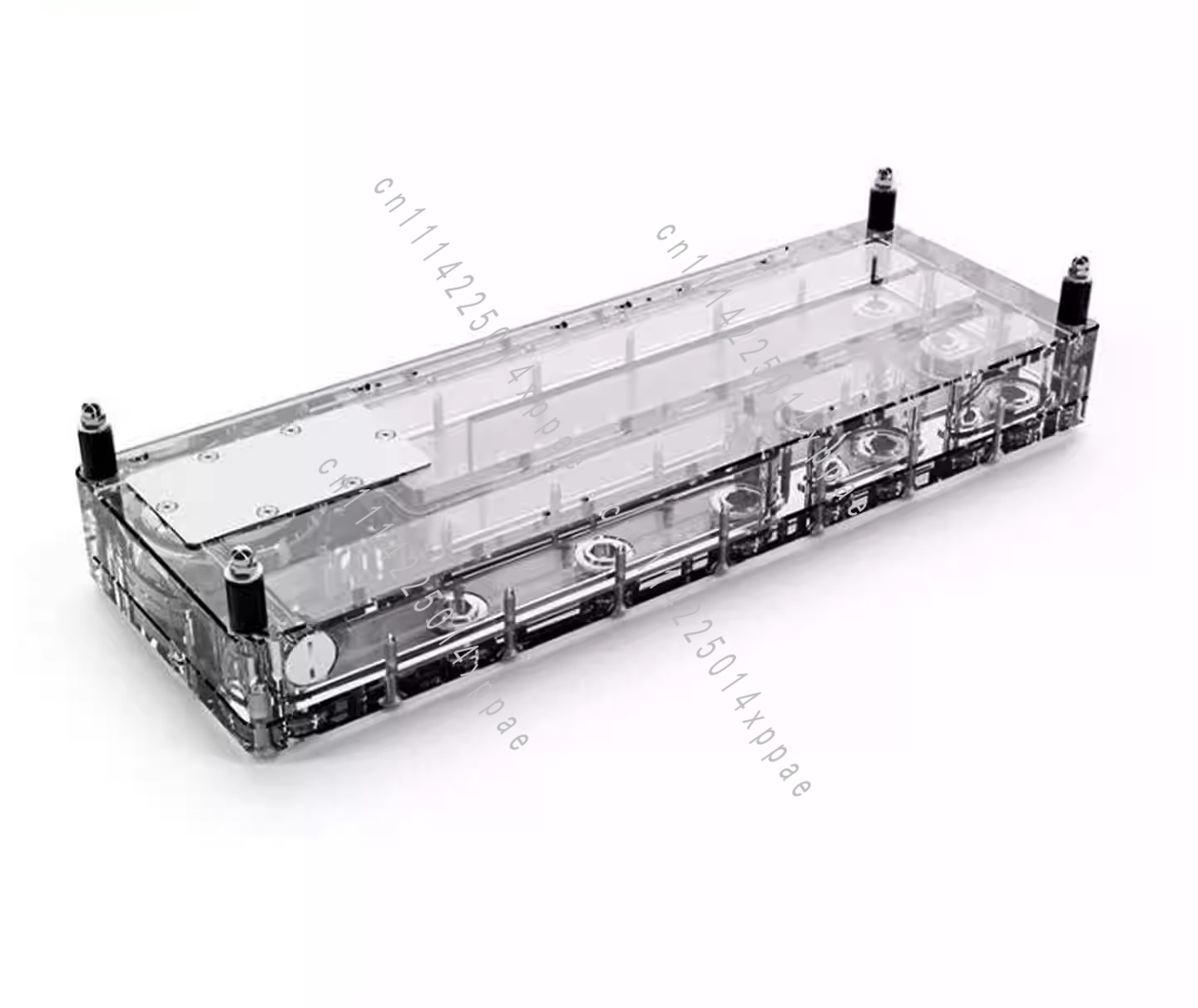 Integrated Pump Reservoir Distro Plate - Reservorio y barrera de conductos de