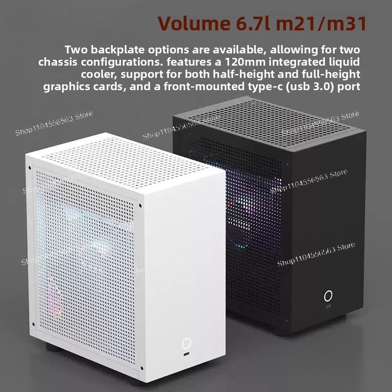 Aio Liquid Cooler - Caja de Ordenador Mini ITX M21