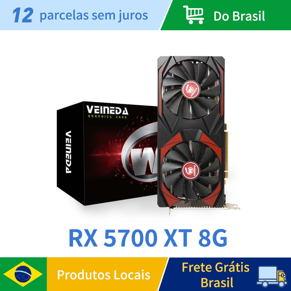 Cpu Fan - Veineda RX 5700XT 8GB tarjeta gráfica