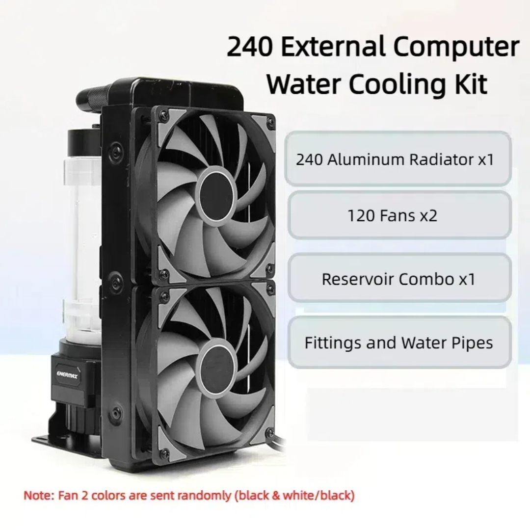 External Radiator Water Cooling Kit - Kit de radiador de aluminio 240