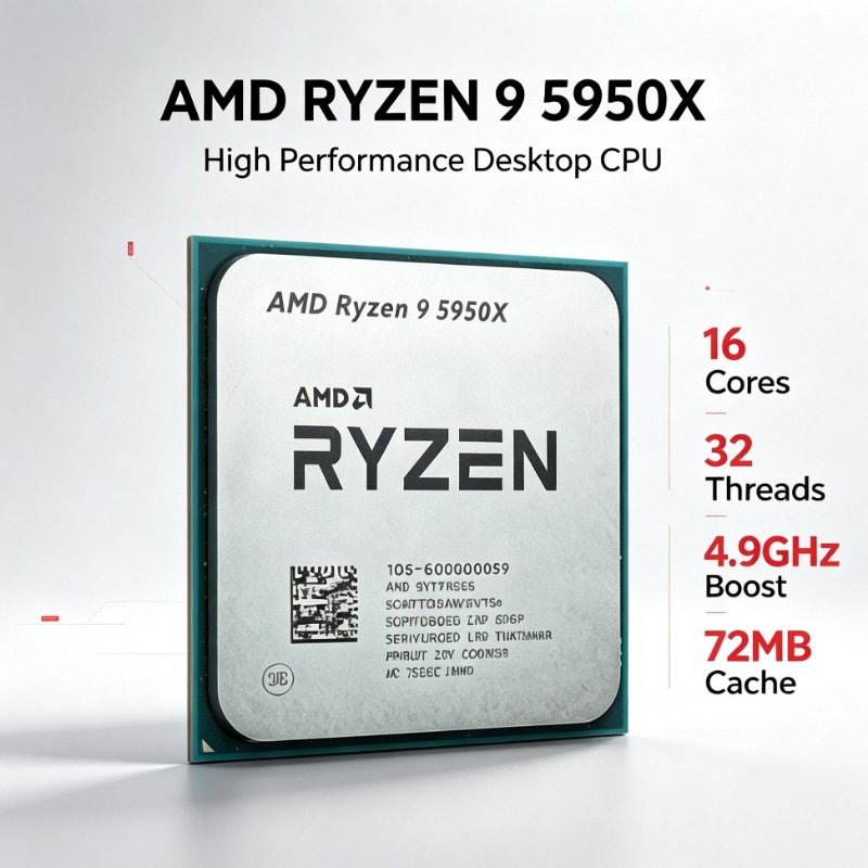 Procesador AMD Ryzen9 5950X de - Cpu Cooler reseña y precio