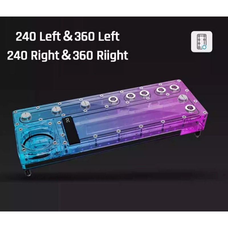 Placa de distribución Alphacoo - Integrated Pump Reservoir Distro Plate reseña y precio