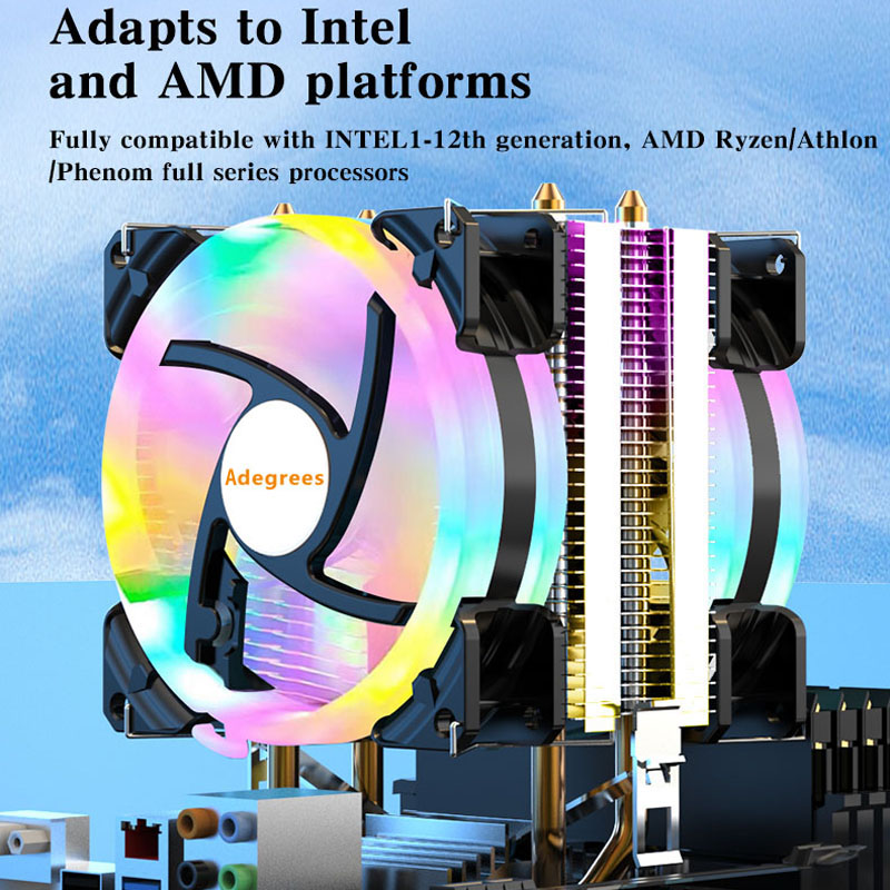 Enfriador de CPU 3 pines/4 pin - Cpu Cooler reseña y precio