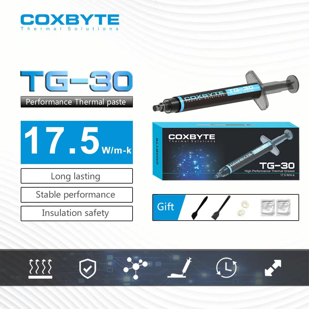 Coxbyte 17,5 W/mk pasta térmic - Thermal Paste reseña y precio