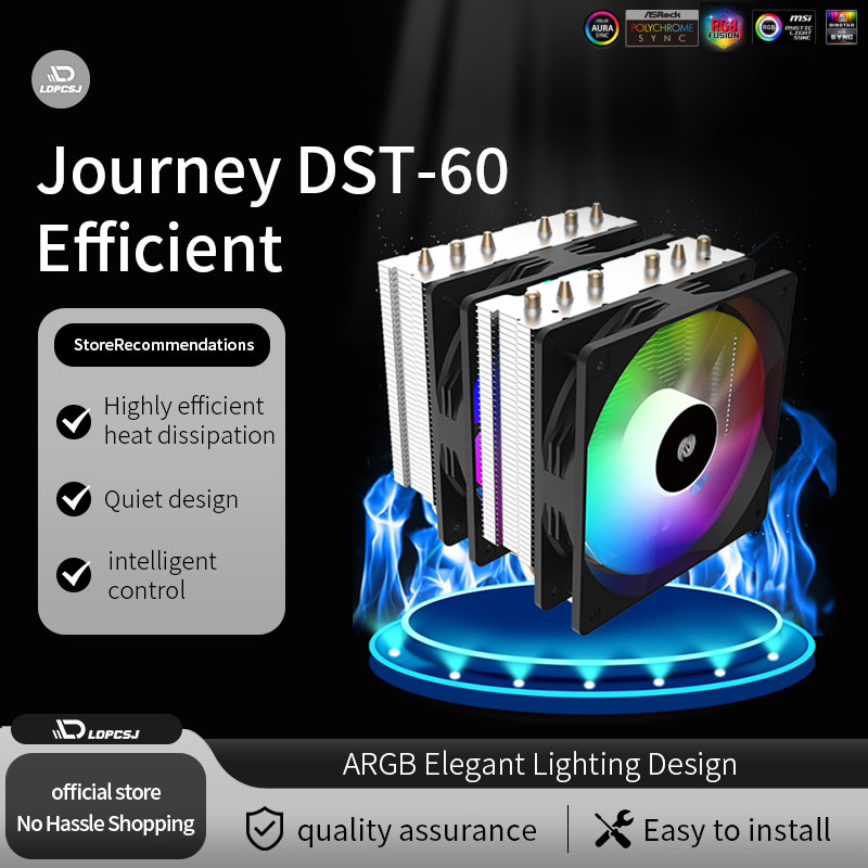 LDPCSJ Journey DST-60 enfriado - Air Cooler Cpu reseña y precio