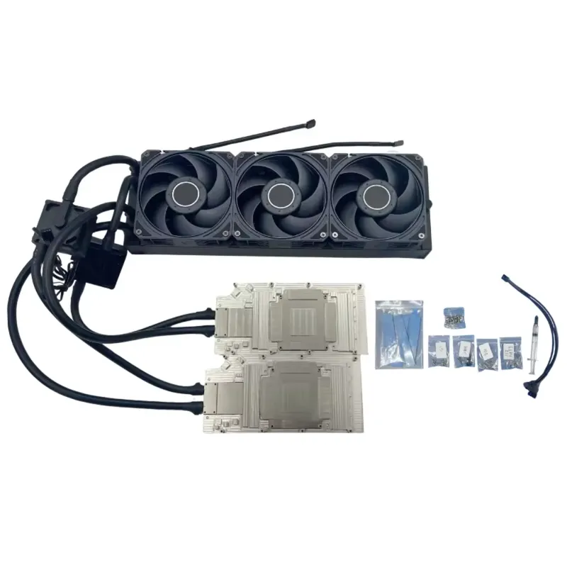 Enfriador Líquido Dual GPU par - Aio Liquid Cooler reseña y precio