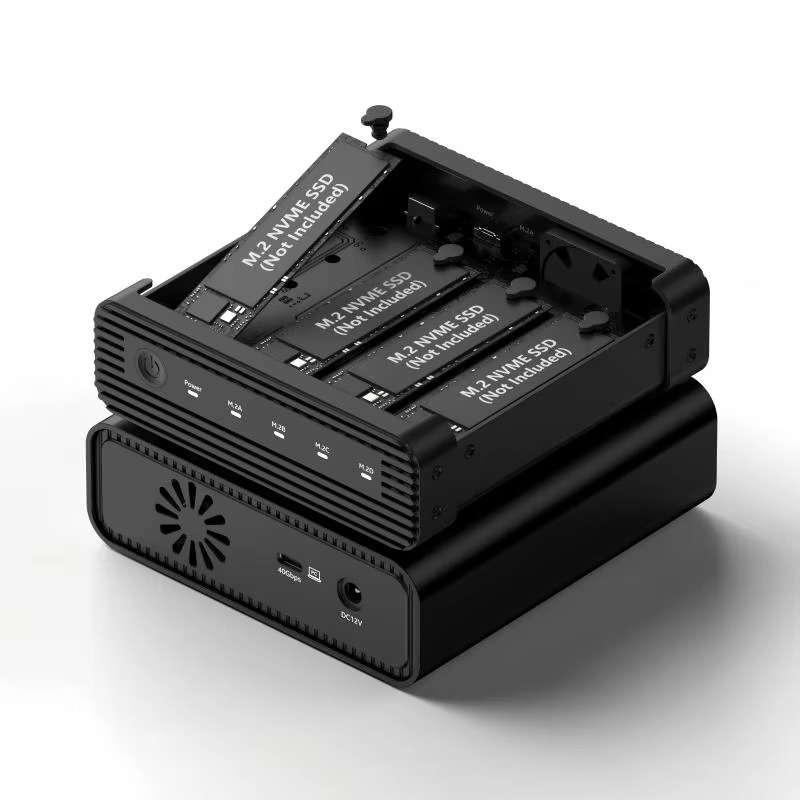 Caja Externa de Aluminio M2 pa - Case Fan reseña y precio