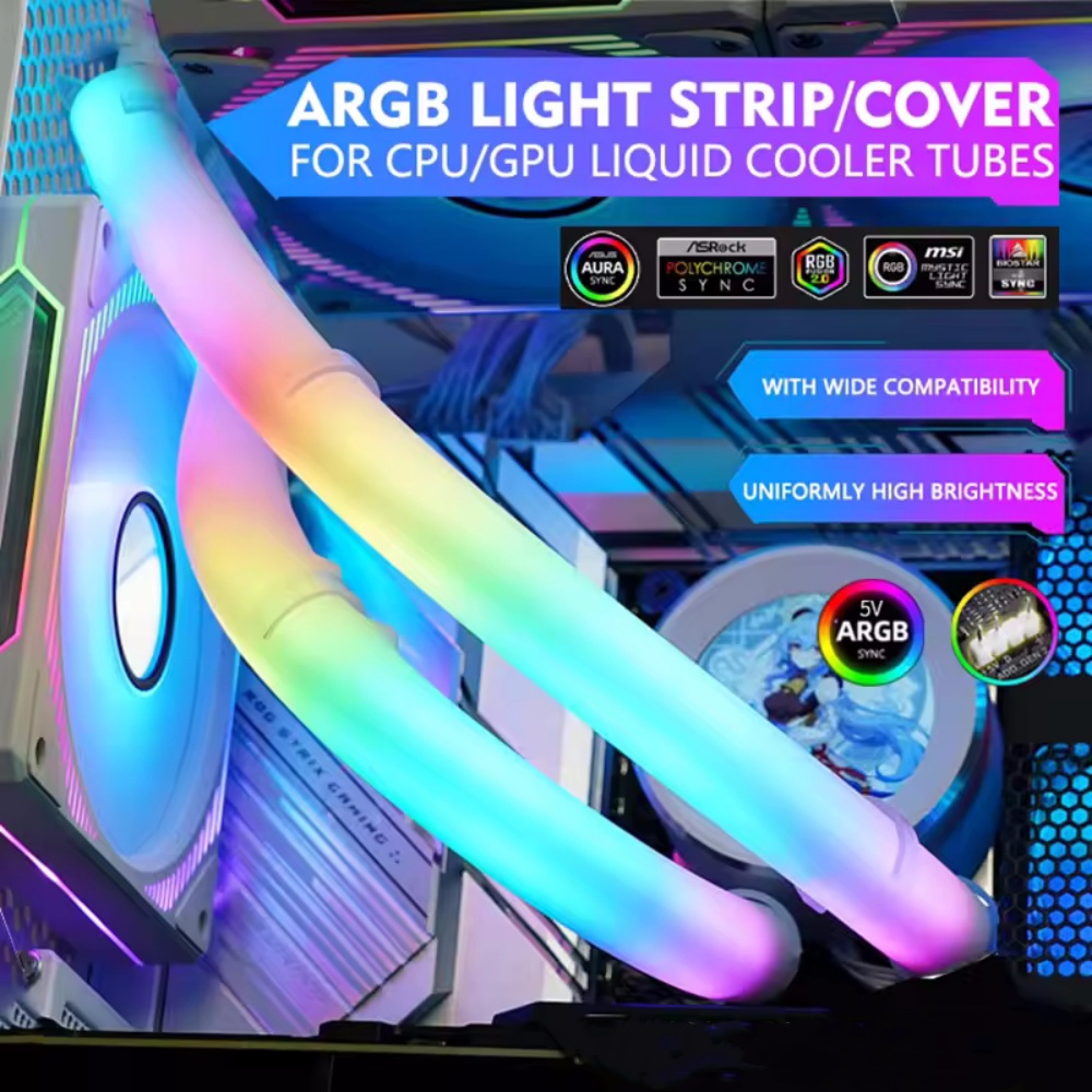 Tubo de luz LED neón flexible  - Aio Liquid Cooler reseña y precio