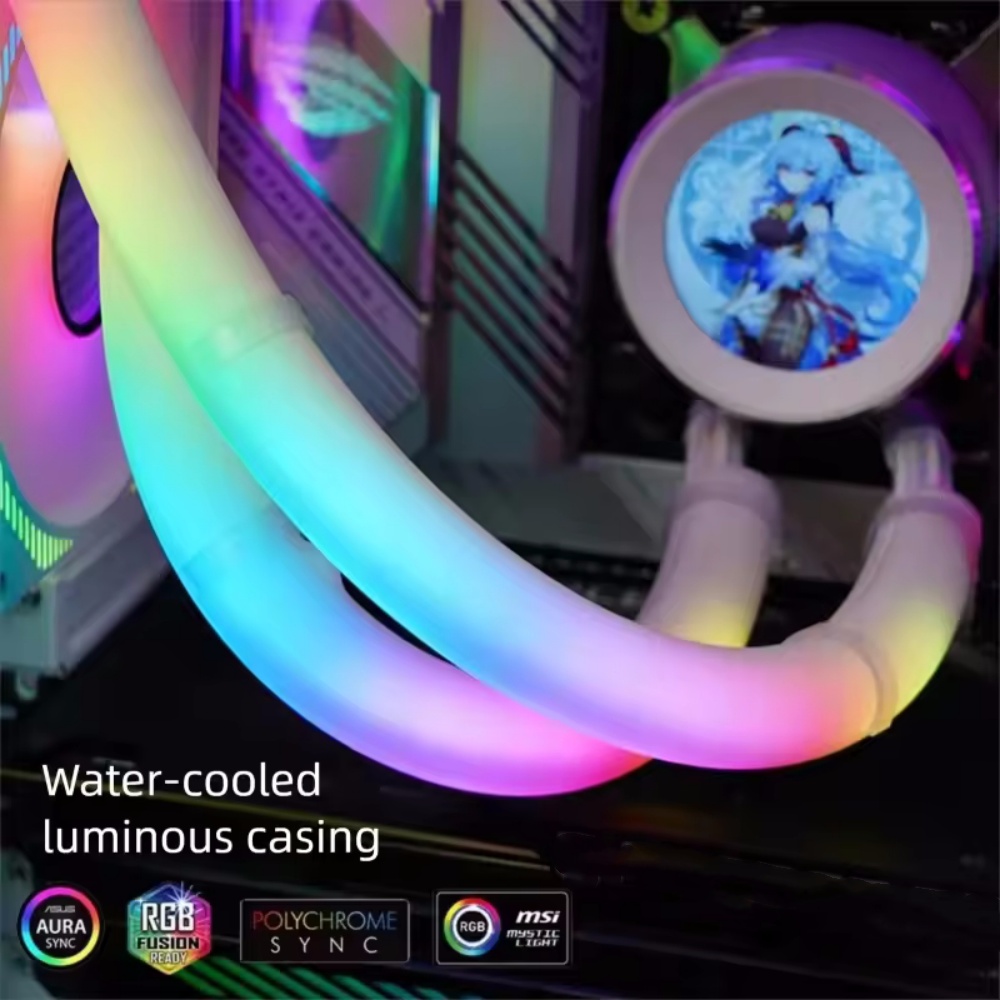 Tubo de luz LED neón flexible  - Aio Liquid Cooler reseña y precio