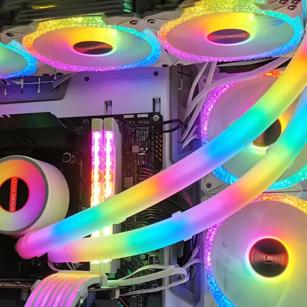 Tubo de luz LED neón flexible  - Aio Liquid Cooler reseña y precio