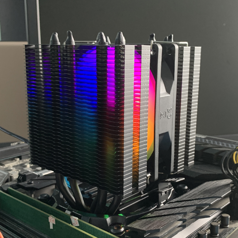 Ventilador RGB silencioso para - Cpu Heatsink reseña y precio