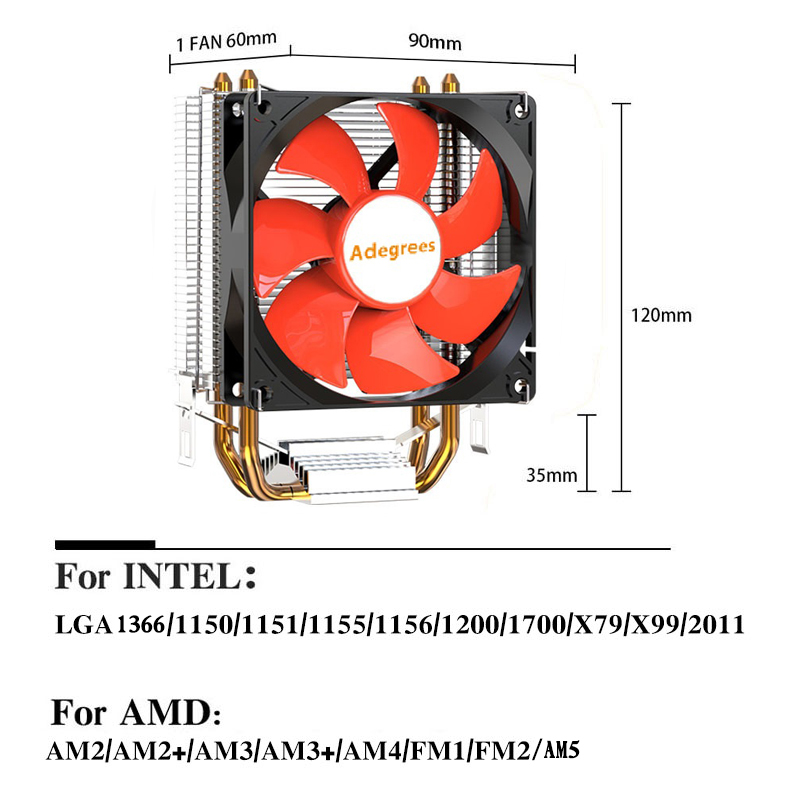 Enfriador de aire de CPU X99,  - Cpu Cooler reseña y precio