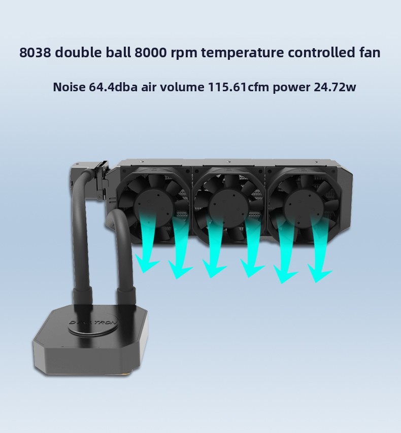Enfriador líquido para CPU de  - Aio Liquid Cooler reseña y precio
