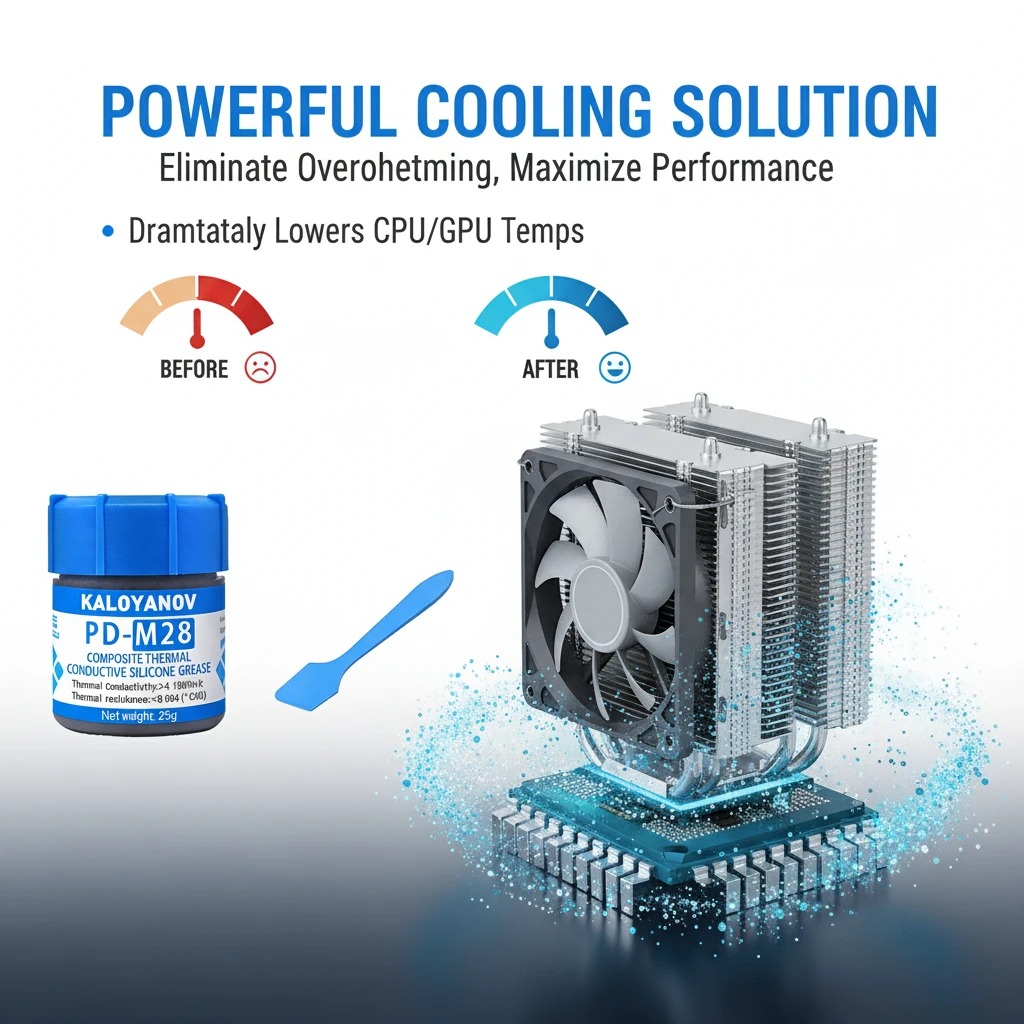 Pasta Térmica Avanzada para CP - Thermal Paste reseña y precio