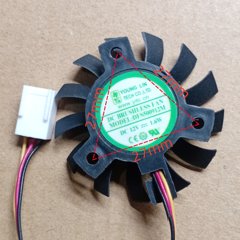 1 unidad nueva para DFS500912L - Cpu Fan reseña y precio