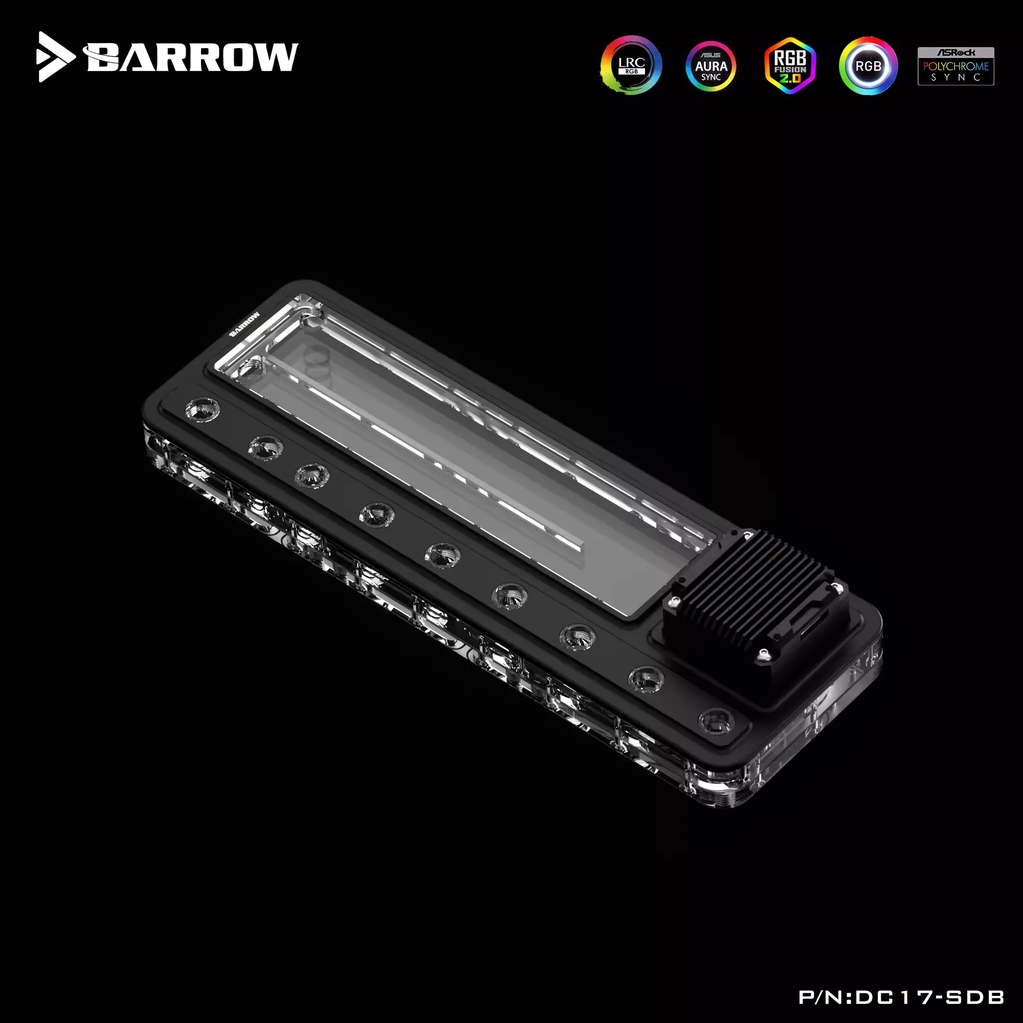 Bomba de agua integrada Barrow - Integrated Pump Reservoir Distro Plate reseña y precio