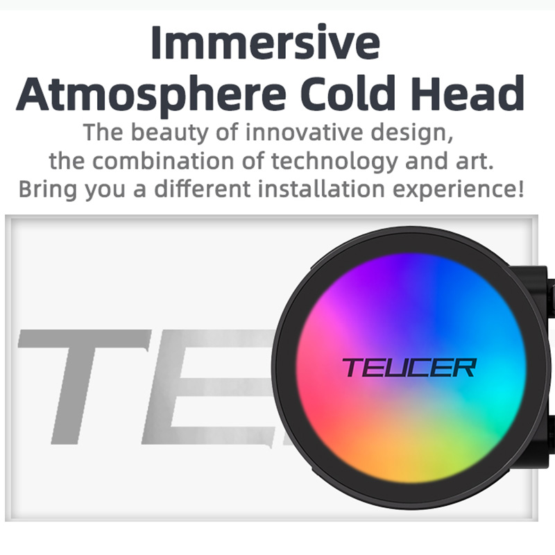 TEUCER AF-120 enfriador de agu - Aio Liquid Cooler reseña y precio