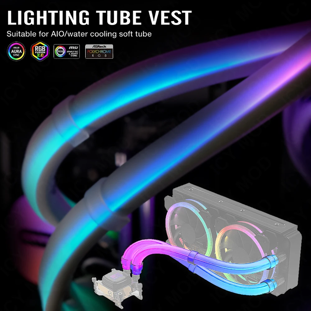 Tira de luces EZDIY ARGB para  - Aio Liquid Cooler reseña y precio