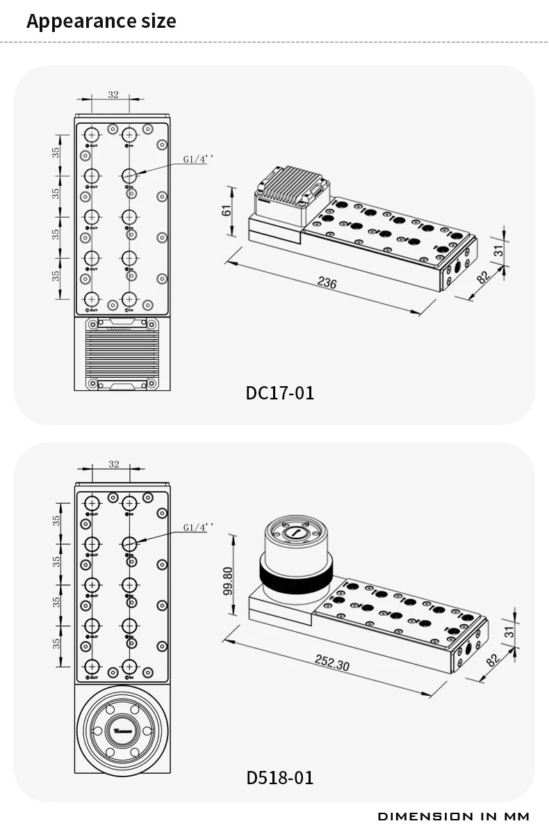 Barrow DC17-01 Placa/Distribui - Integrated Pump Reservoir Distro Plate reseña y precio