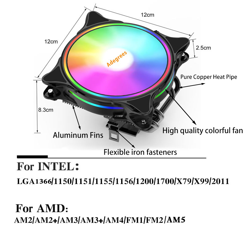 Enfriador de aire de CPU X99 A - Air Cooler Cpu reseña y precio
