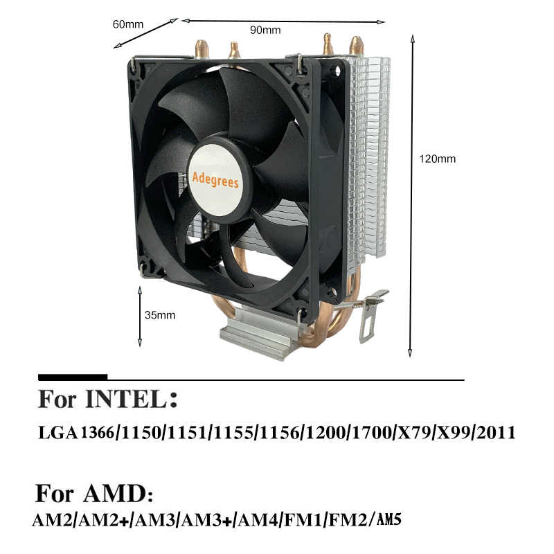 X99 CPU enfriador de aire proc - Cpu Heatsink reseña y precio