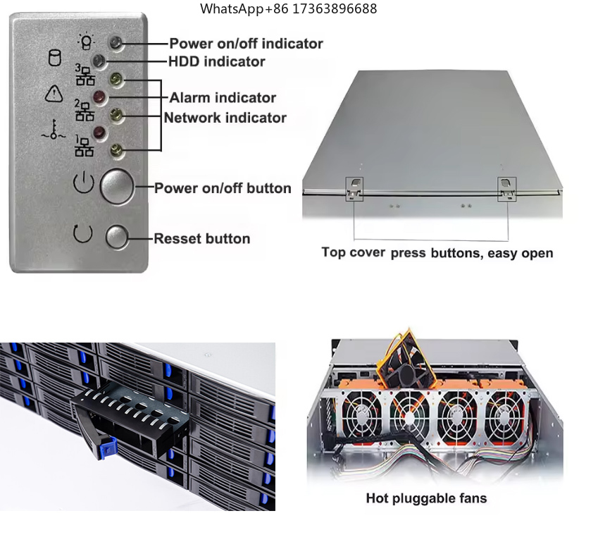 Caja de Servidor para Montaje  - Case Fan reseña y precio